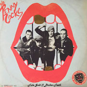 Cover artwork done by the singer PENNYCOCKS Fake Gold and Broken Teeth LP