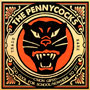 Diseño de la portada de PENNYCOCKS C'mon Gipsy EP con el vinilo naranja 1