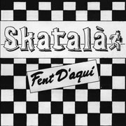 Cover artwork for SKATALA Fent d'aqui LP done by Txarly Brown
