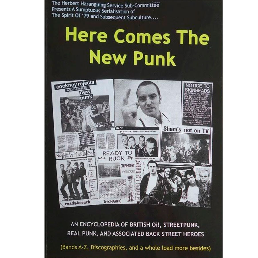 Artwork for OI! THE BOOK - Here Comes the New Punk book 1