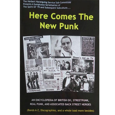 Portada del OI! THE BOOK - Here Comes the New Punk 