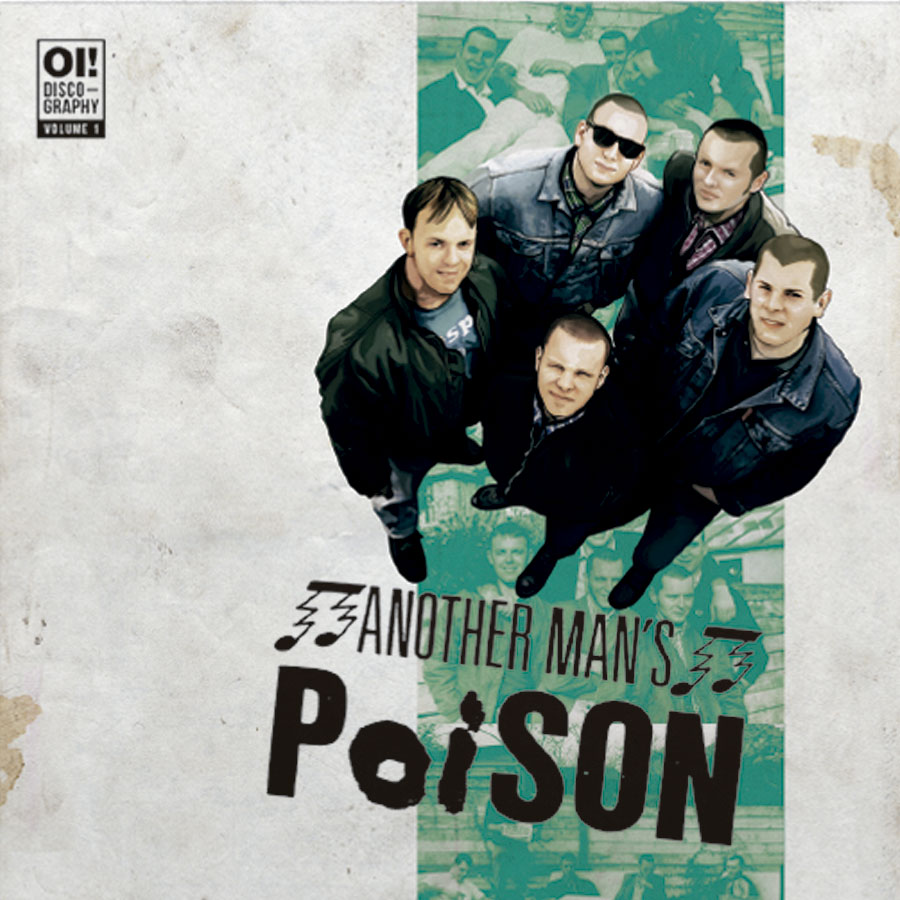 Cover artwork for ANOTHER MAN'S POISON Oi! Discography Vol. 1 LP 1