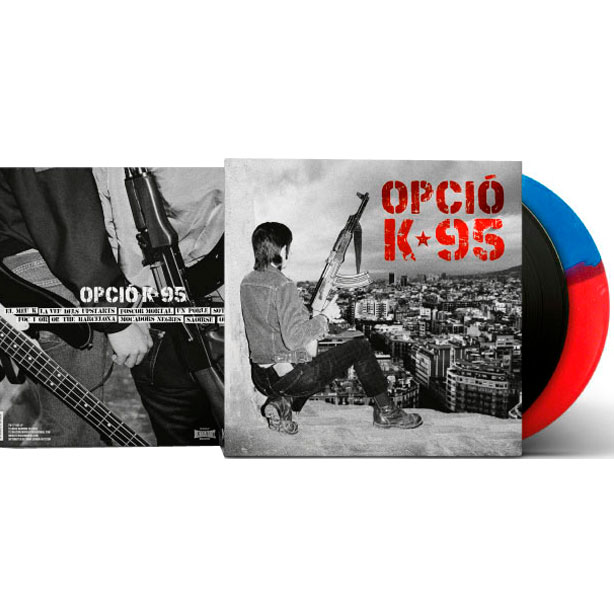 artwork for OPCIO K-95 Cap Oportunitat LP black edition 2