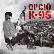 Portada del disco OPCIO K-95 Cap Oportunitat LP con vinilo blaugrana