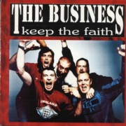 portada del LP THE BUSINESS Keep the faith 