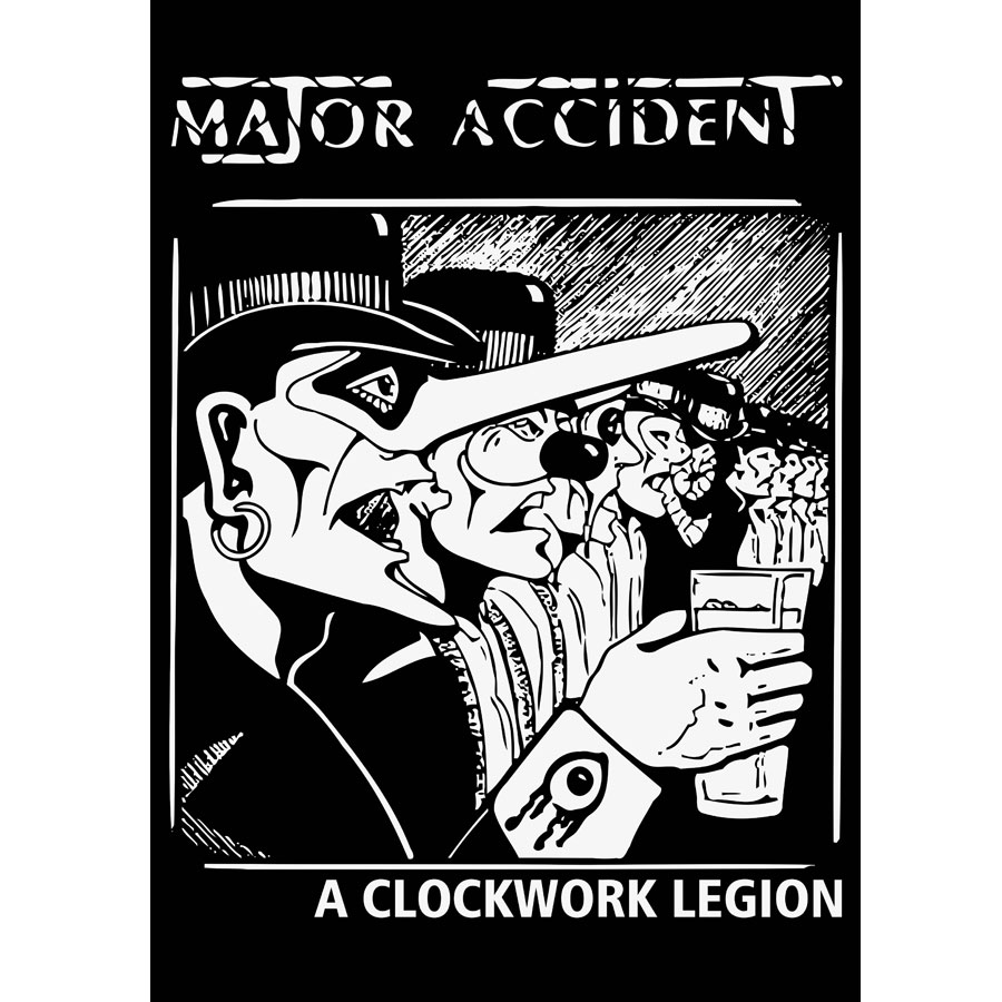 MAJOR ACCIDENT A Clockwork Legion Póster diseño 1