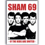 Diseño para el poster de SHAM 69 Band A3 1