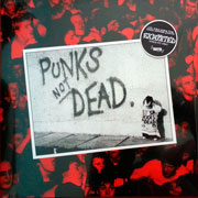 THE EXPLOITED Punks not dead LP cover artwork