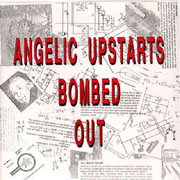 Diseño de la portada de ANGELIC UPSTARTS Bombed Out LP