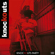 Artwork for KNOCKOUTS Knockouts Party LP on red vinyl 