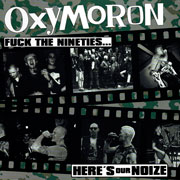 Diseño de portada del disco OXYMORON Fuck the Nineties... Here's Our Noize (Vinilo negro) LP