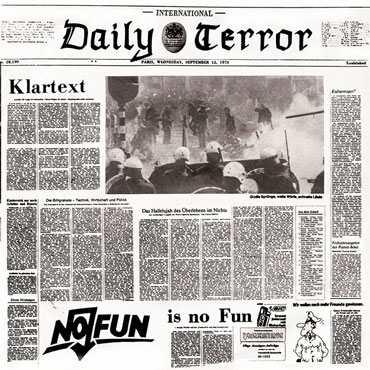 picture of the EP DAILY TERROR Klartext
