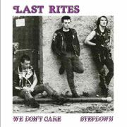 portada del EP LAST RITES We don't care