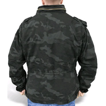 SURPLUS M65 JACKET REGIMENT Blackcamo / Chaqueta Camuflaje Oscuro 3