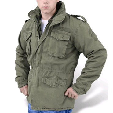 SURPLUS M65 JACKET REGIMENT Olive Washed / Chaqueta 1