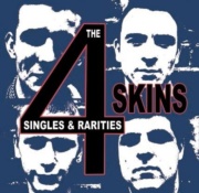 Cover for 4 SKINS Singles and Rarities Gatefold Cover DOUBLE LP black vinyl