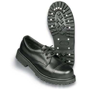 SURPLUS Shoes, 3 eyelet Black / Zapatos 3 agujeros negros