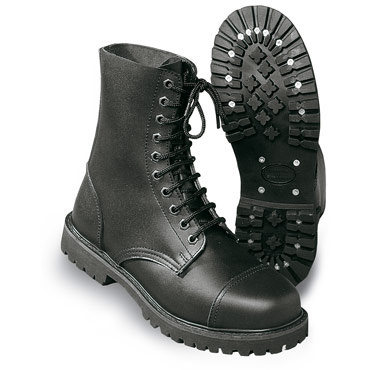 SURPLUS Boots, 10 eyelet black / Botas 10 agujeros negras