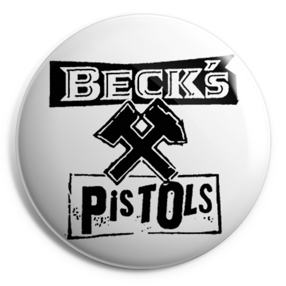 BECK¦S PISTOLS Chapa/ Button Badge