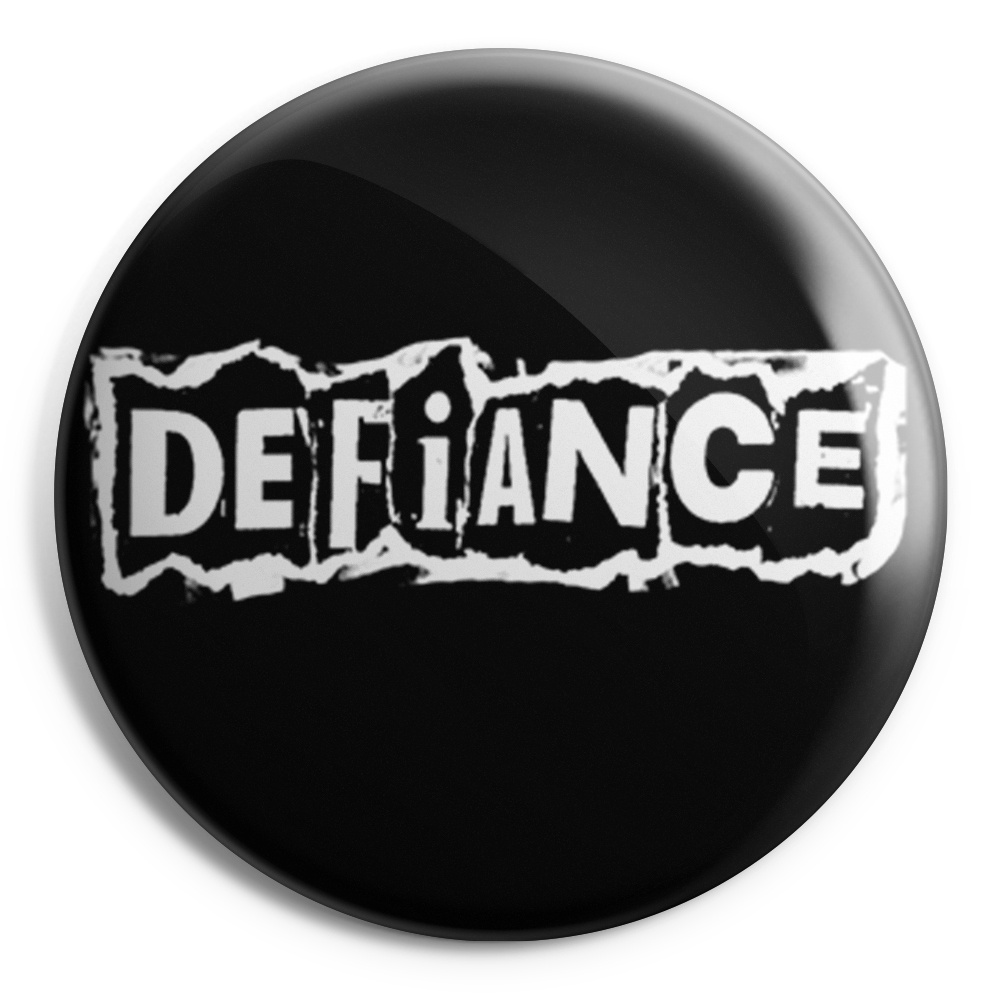 DEFIANCE Chapa/ Button Badge