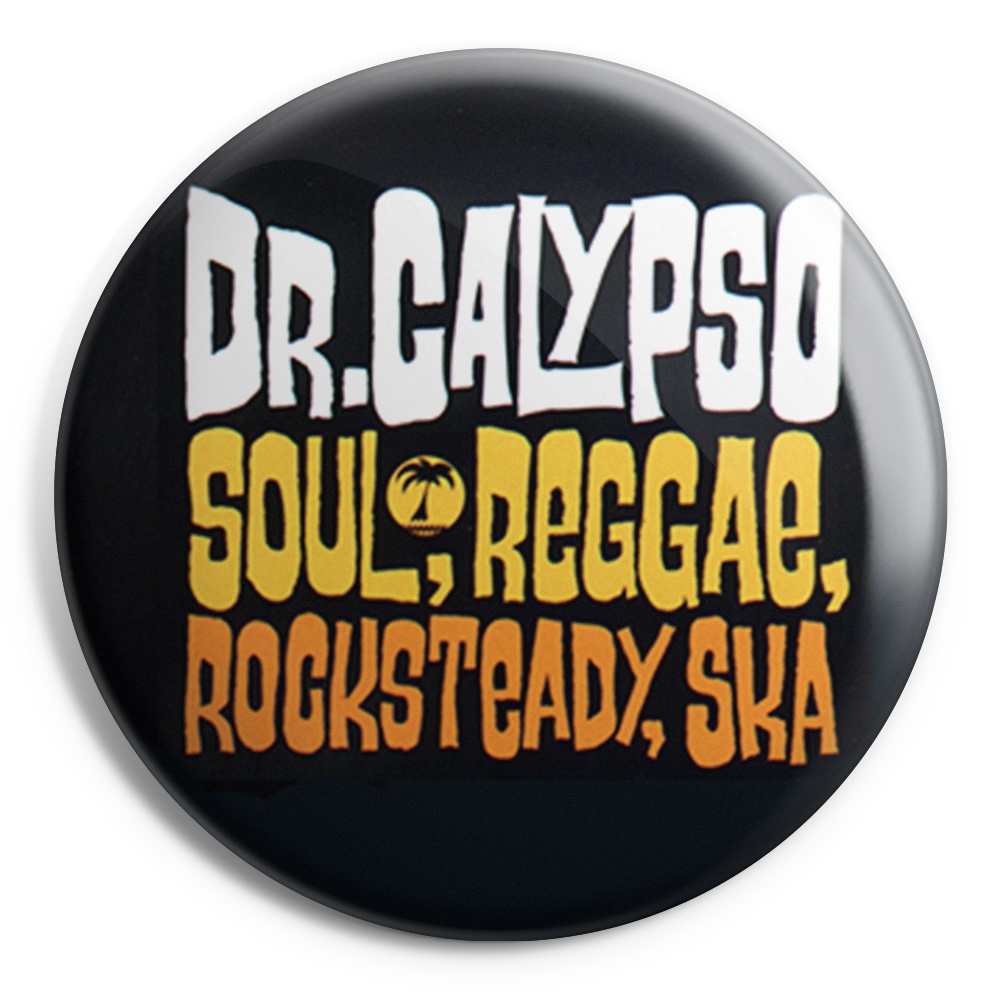 DR. CALYPSO Chapa/ Button Badge