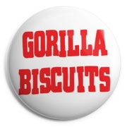 GORILLA BISCUITS Chapa/ Button Badge