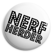 NERF NERDER Chapa/ Button Badge