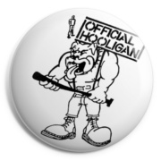 OFFICIAL HOOLIGAN Chapa/ Button Badge