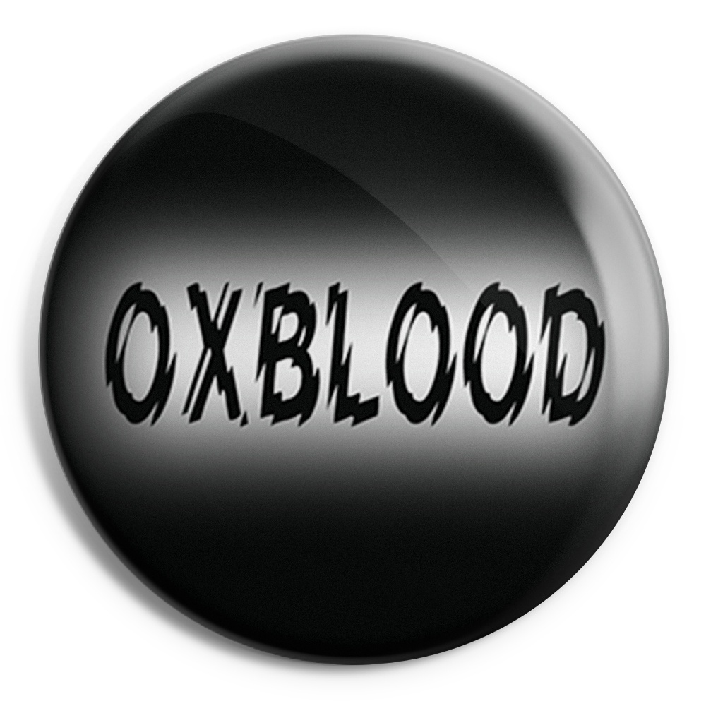 OXBLOOD 2 Chapa/ Button Badge