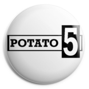 POTATO 5 Chapa/ Button Badge