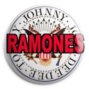 RAMONES 4 Chapa/ Button Badge