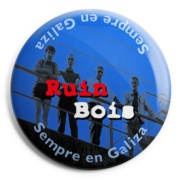 RUIN BOIS Chapa/ Button Badge
