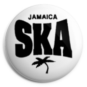 JAMAICA SKA Chapa/ Button Badge