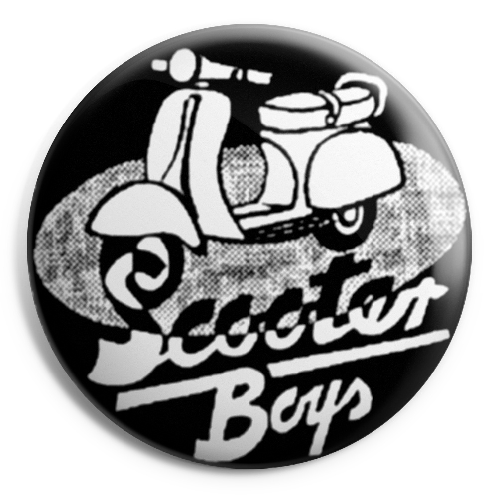SCOOTER BOYS Chapa/ Button Badge