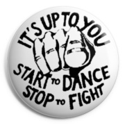 IT'S UP TO YOU Chapa/ Button Badge