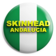 SKINHEAD ANDALUCIA Chapa/ Button Badge