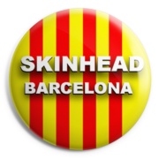 SKINHEAD BARCELONA Chapa/ Button Badge