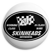 SKINHEADS Chapa/ Button Badge