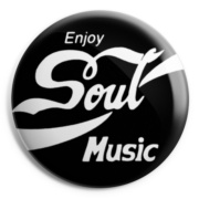 ENJOY SOUL MUSIC Chapa/ Button Badge