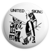 UNITED SKINS Chapa/ Button Badge