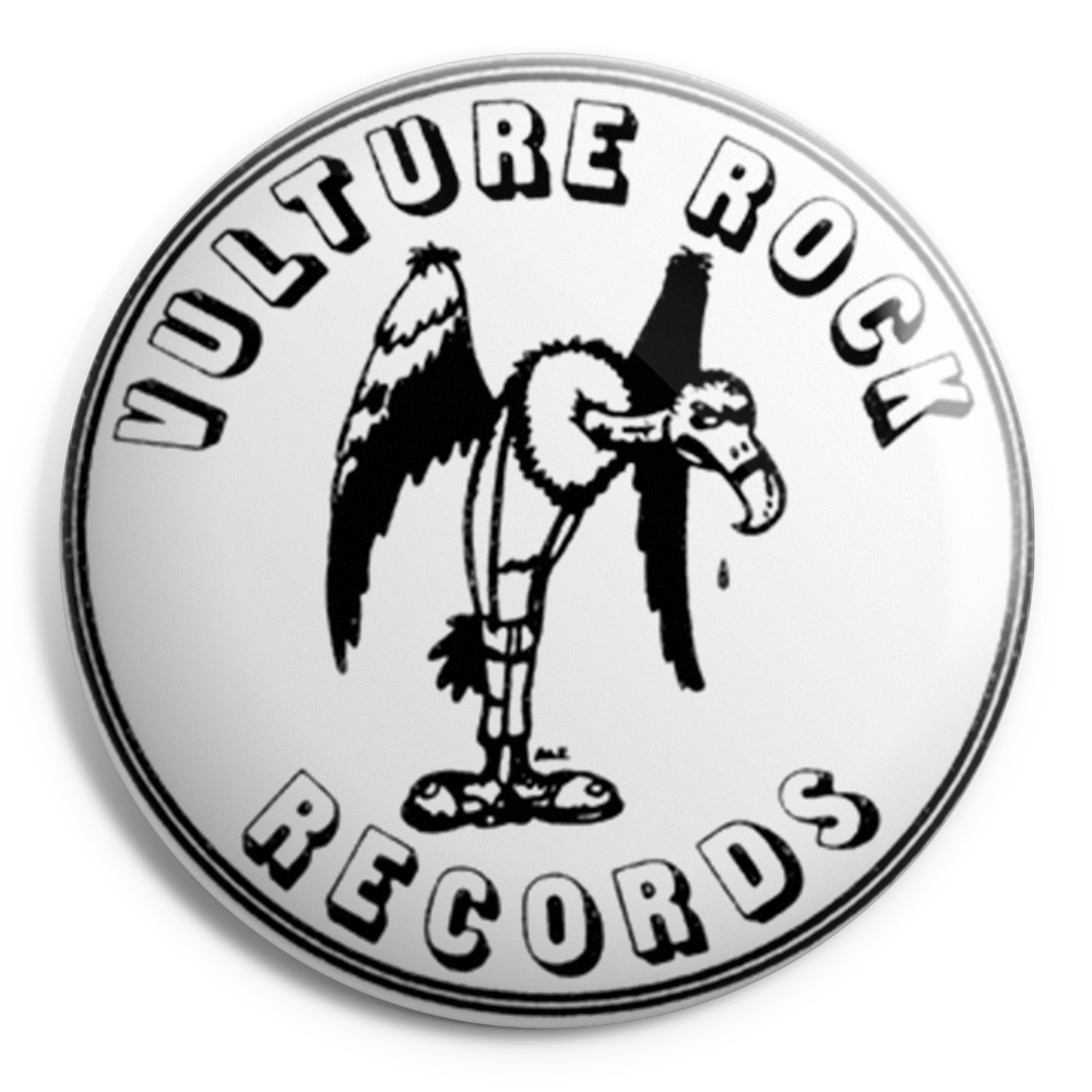 VULTURE ROCK RECORDS Chapa/ Button Badge