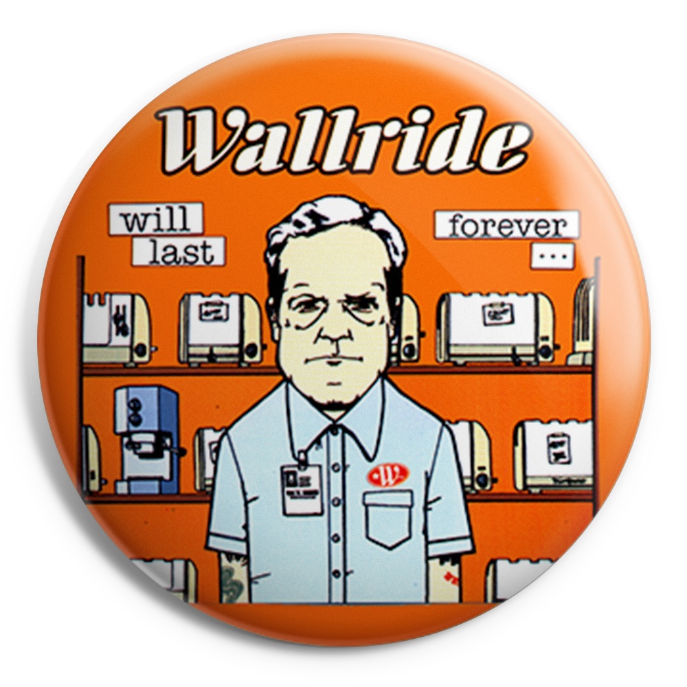 WALLRIDE Chapa/ Button Badge