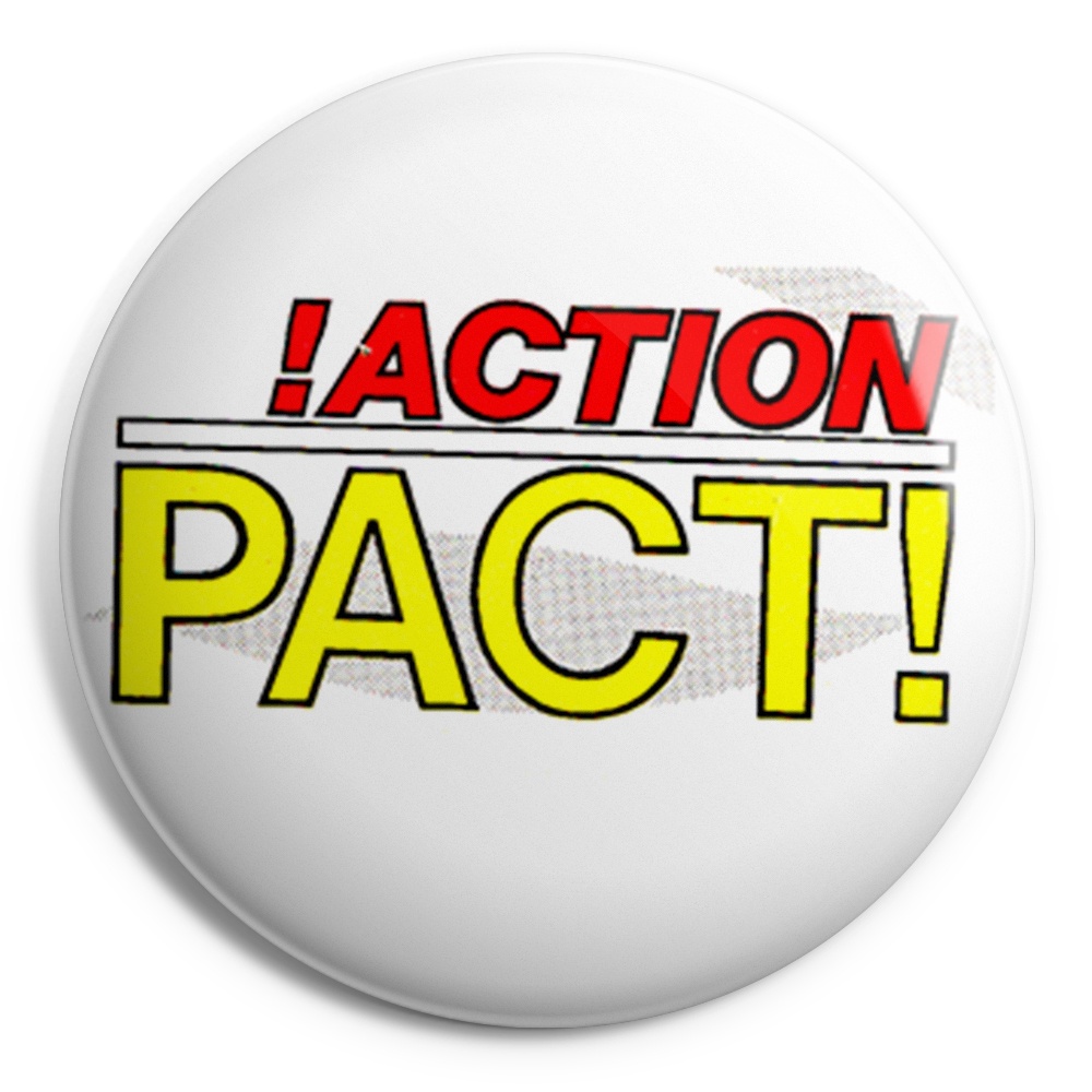 ACTION PACT Chapa/ Button Badge