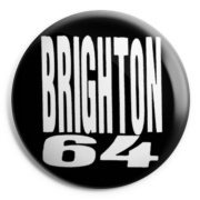 BRIGHTON 64 Chapa/ Button Badge