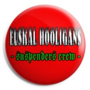 EUSKAL HOOLIGANS Chapa/ Button Badge