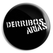 DERRIBOS ARIAS (LOGO) Chapa/ Button Badg
