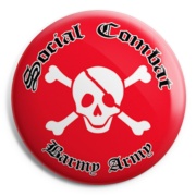 SOCIAL COMBAT Chapa/ Button Badge