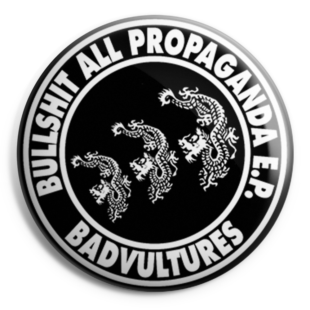 BAD VULTURES Chapa/ Button Badge