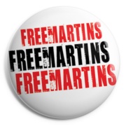 FREEMARTINS Chapa/ Button Badge