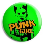 PUNK GIRL Chapa/ Button Badge